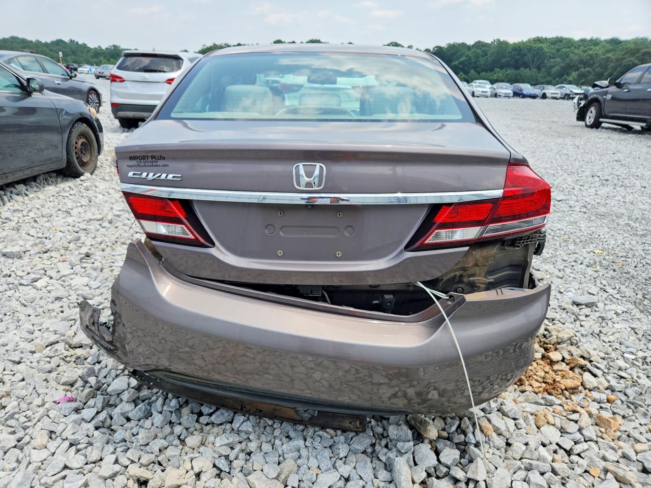 2015 Honda Civic Ex Tan vin: 19XFB2F84FE102771