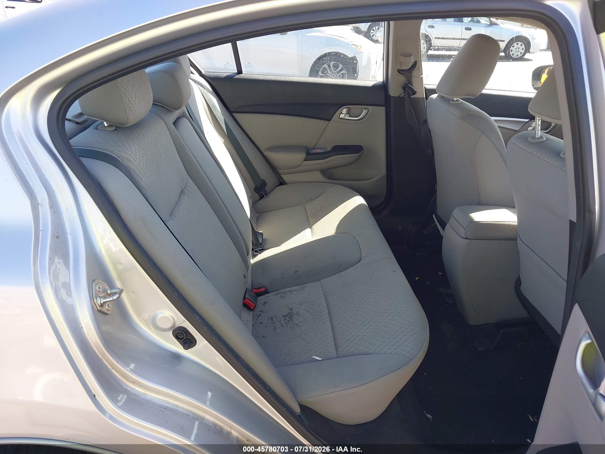 2015 Honda Civic Ex Silver vin: 19XFB2F84FE202644
