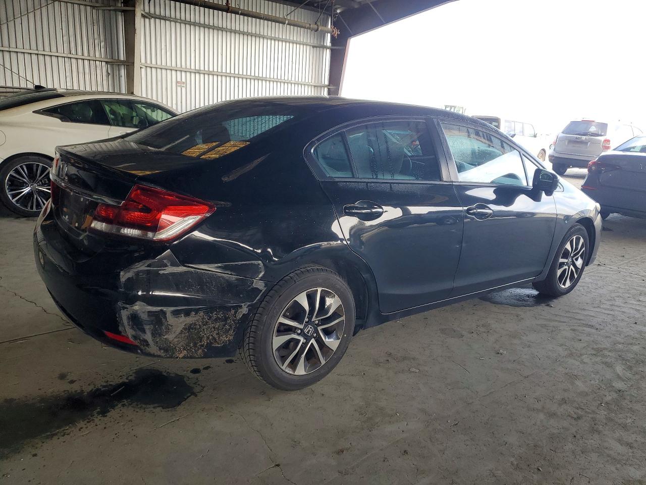 2015 Honda Civic Ex Black vin: 19XFB2F84FE205219