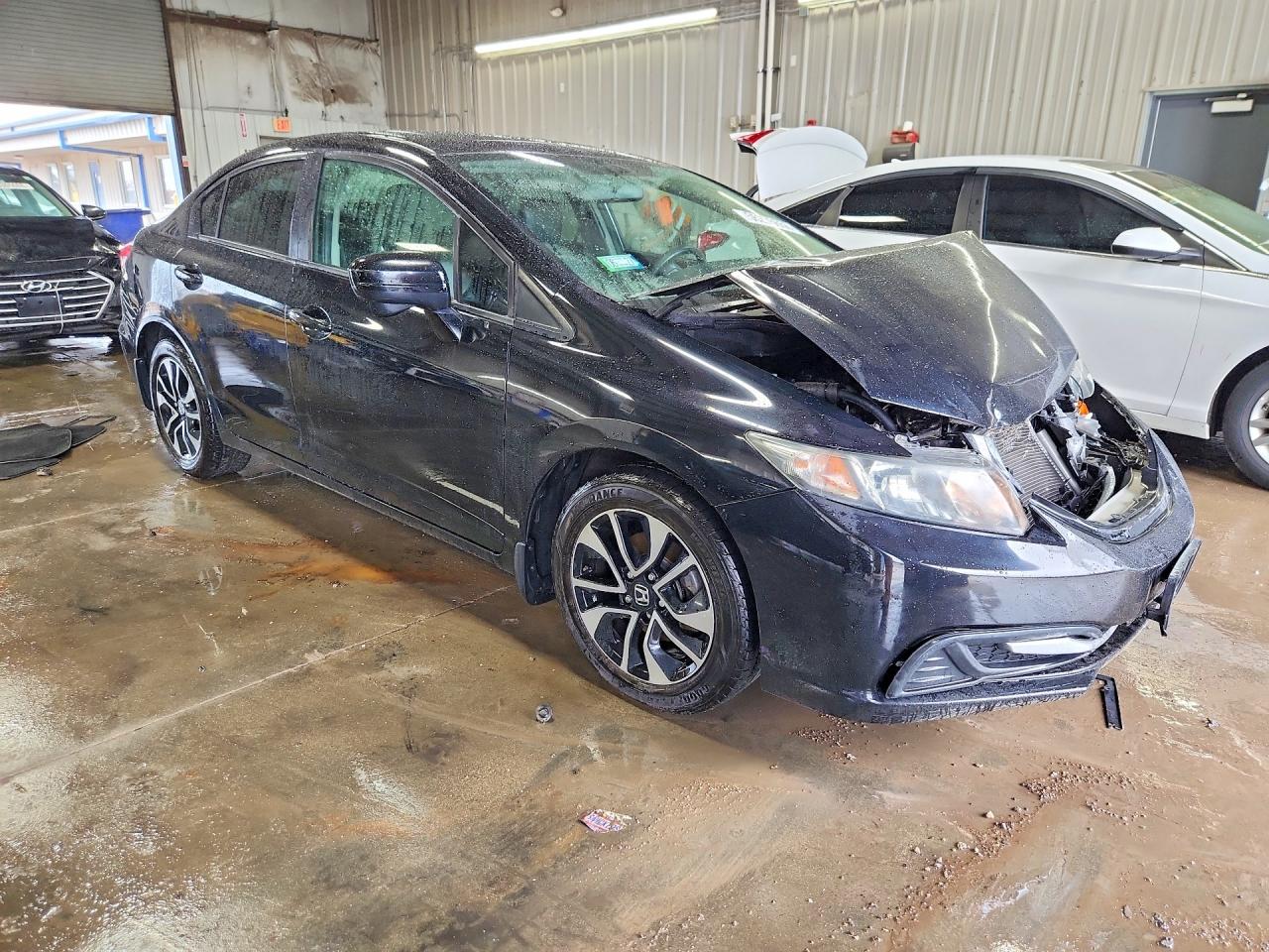 2015 Honda Civic Ex Black vin: 19XFB2F84FE209111