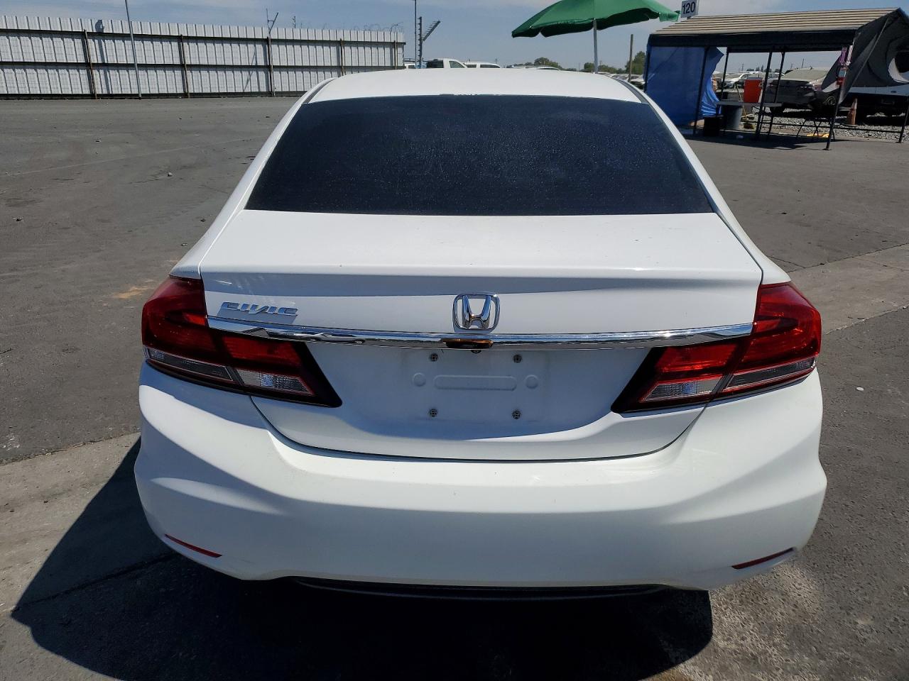 2015 Honda Civic Ex White vin: 19XFB2F84FE210470