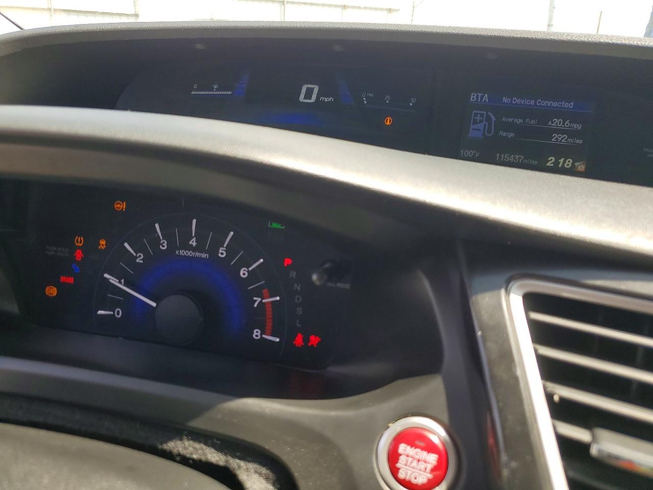 2015 Honda Civic Ex White vin: 19XFB2F84FE210470