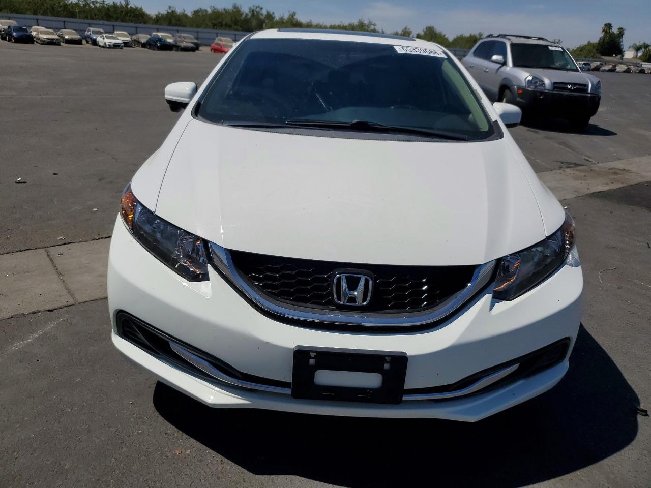 2015 Honda Civic Ex White vin: 19XFB2F84FE210470