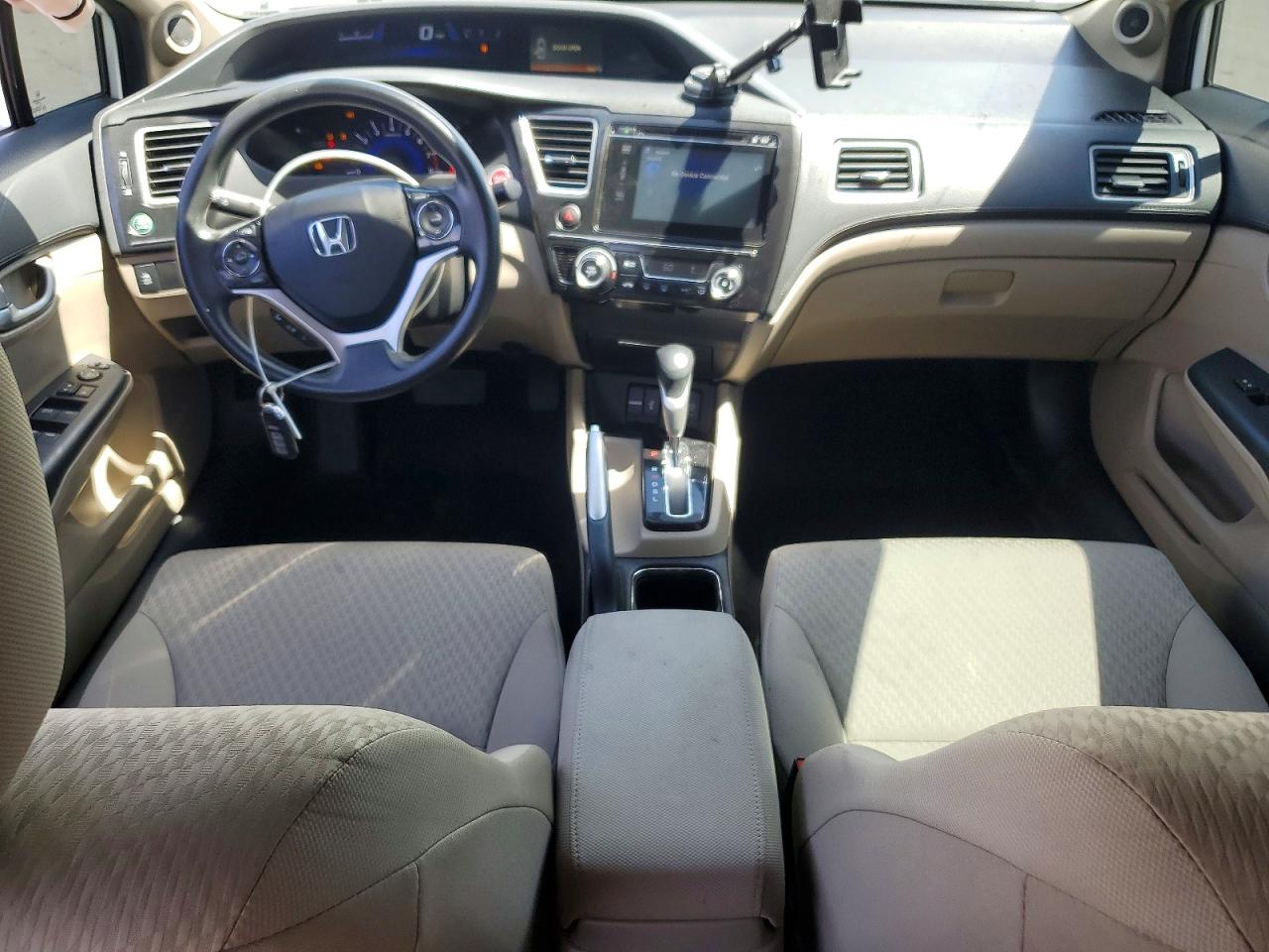 2015 Honda Civic Ex White vin: 19XFB2F84FE210470