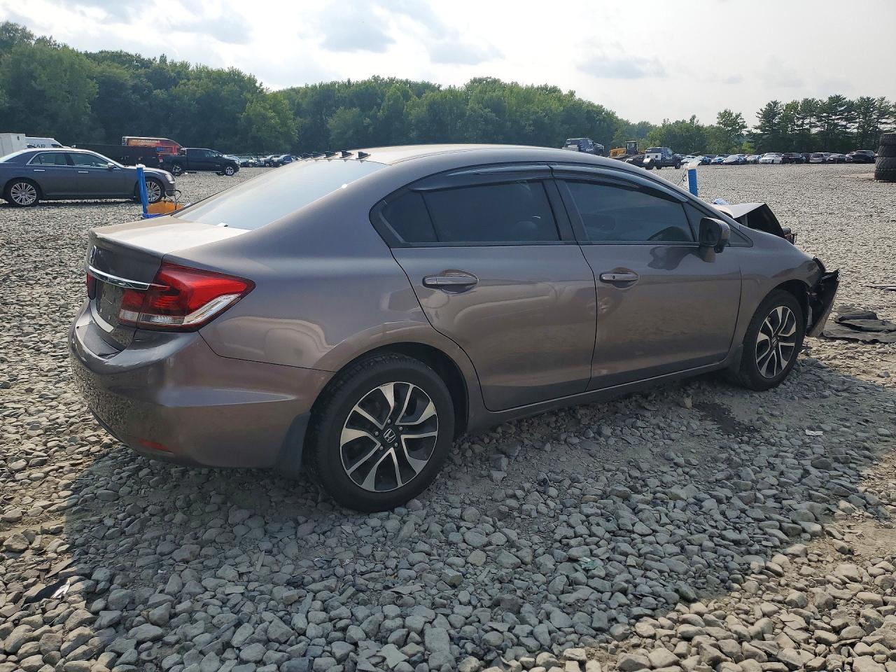2015 Honda Civic Ex Gray vin: 19XFB2F84FE225311