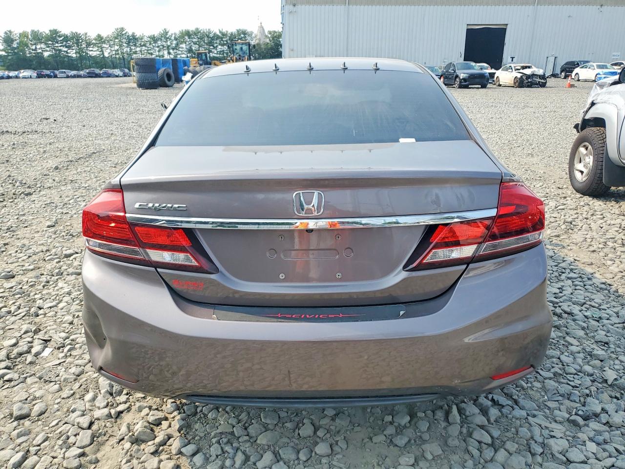 2015 Honda Civic Ex Gray vin: 19XFB2F84FE225311