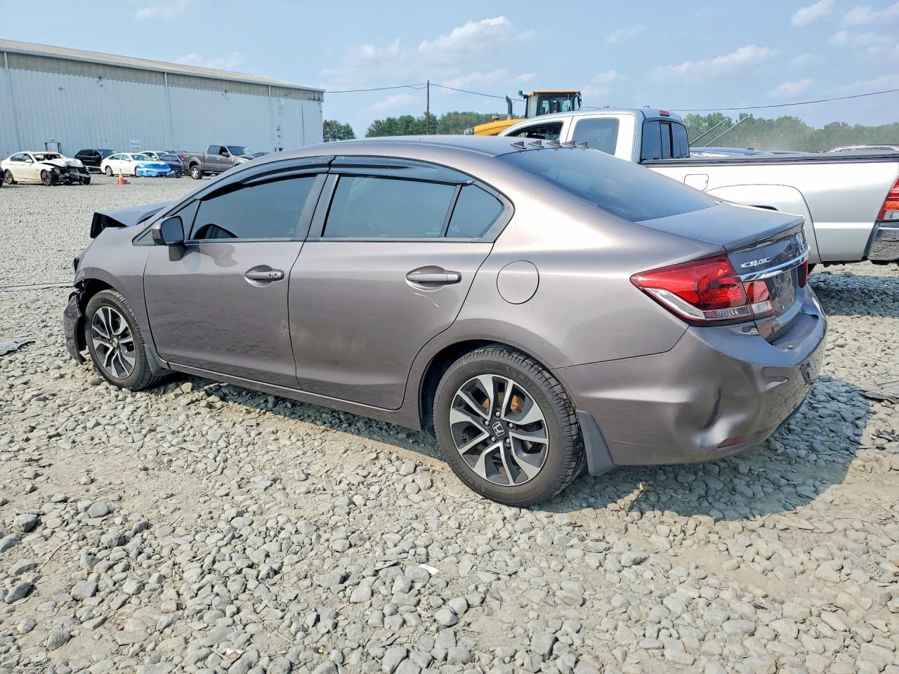 2015 Honda Civic Ex Gray vin: 19XFB2F84FE225311