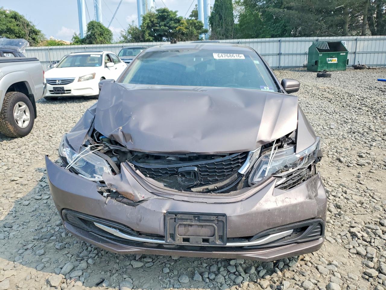 2015 Honda Civic Ex Gray vin: 19XFB2F84FE225311