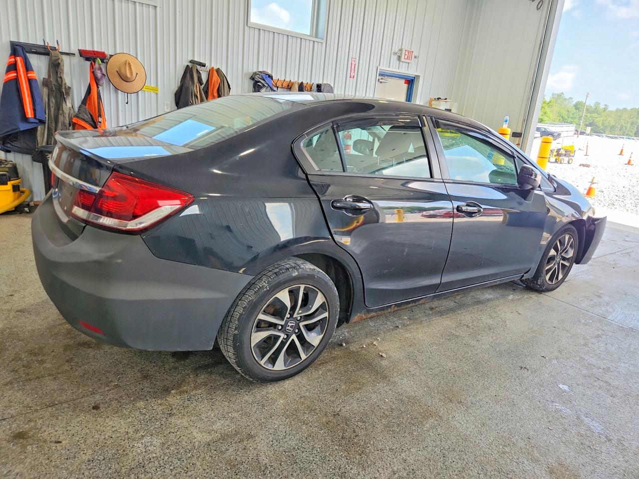 2015 Honda Civic Ex Black vin: 19XFB2F84FE229908