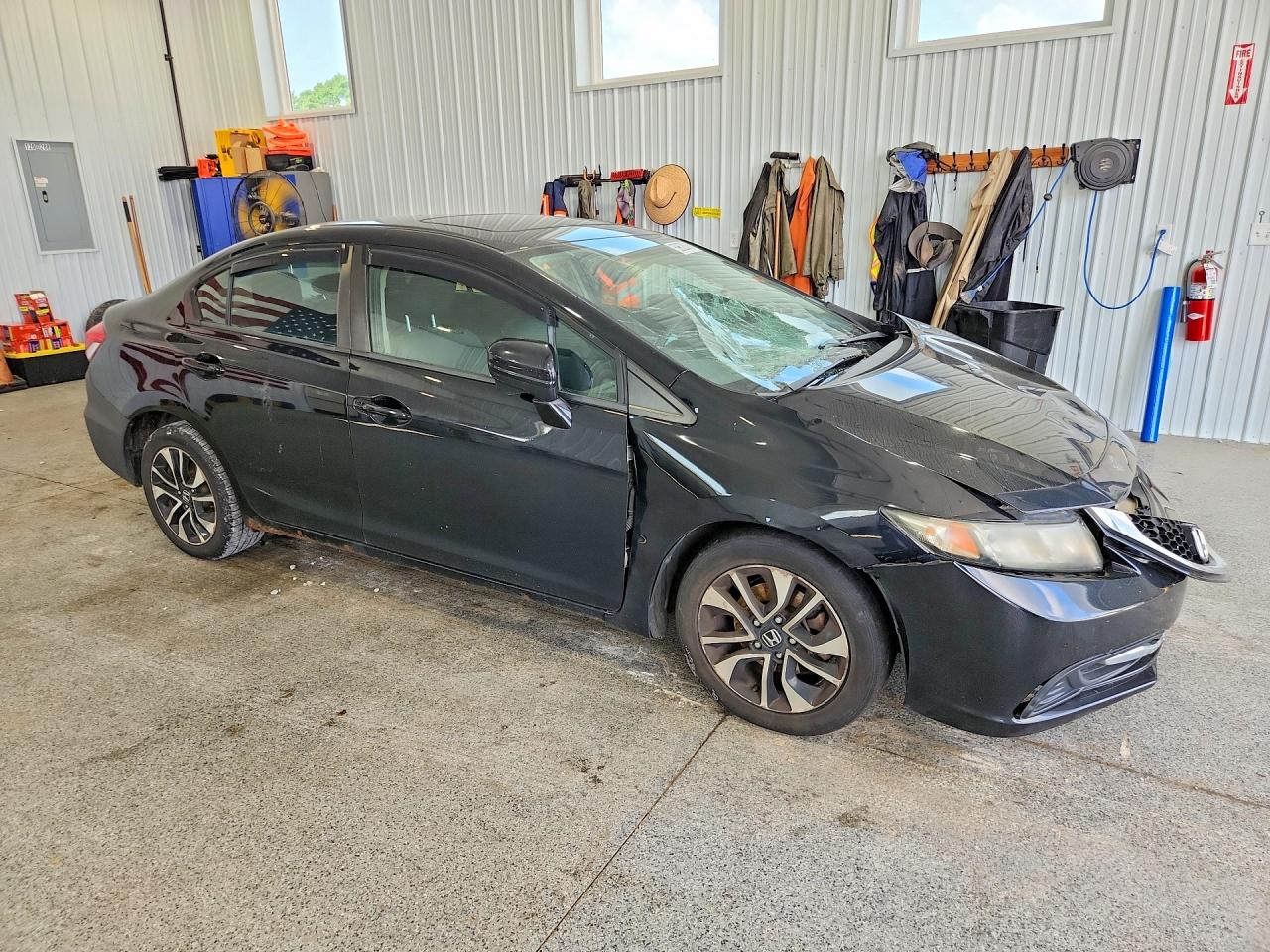 2015 Honda Civic Ex Black vin: 19XFB2F84FE229908