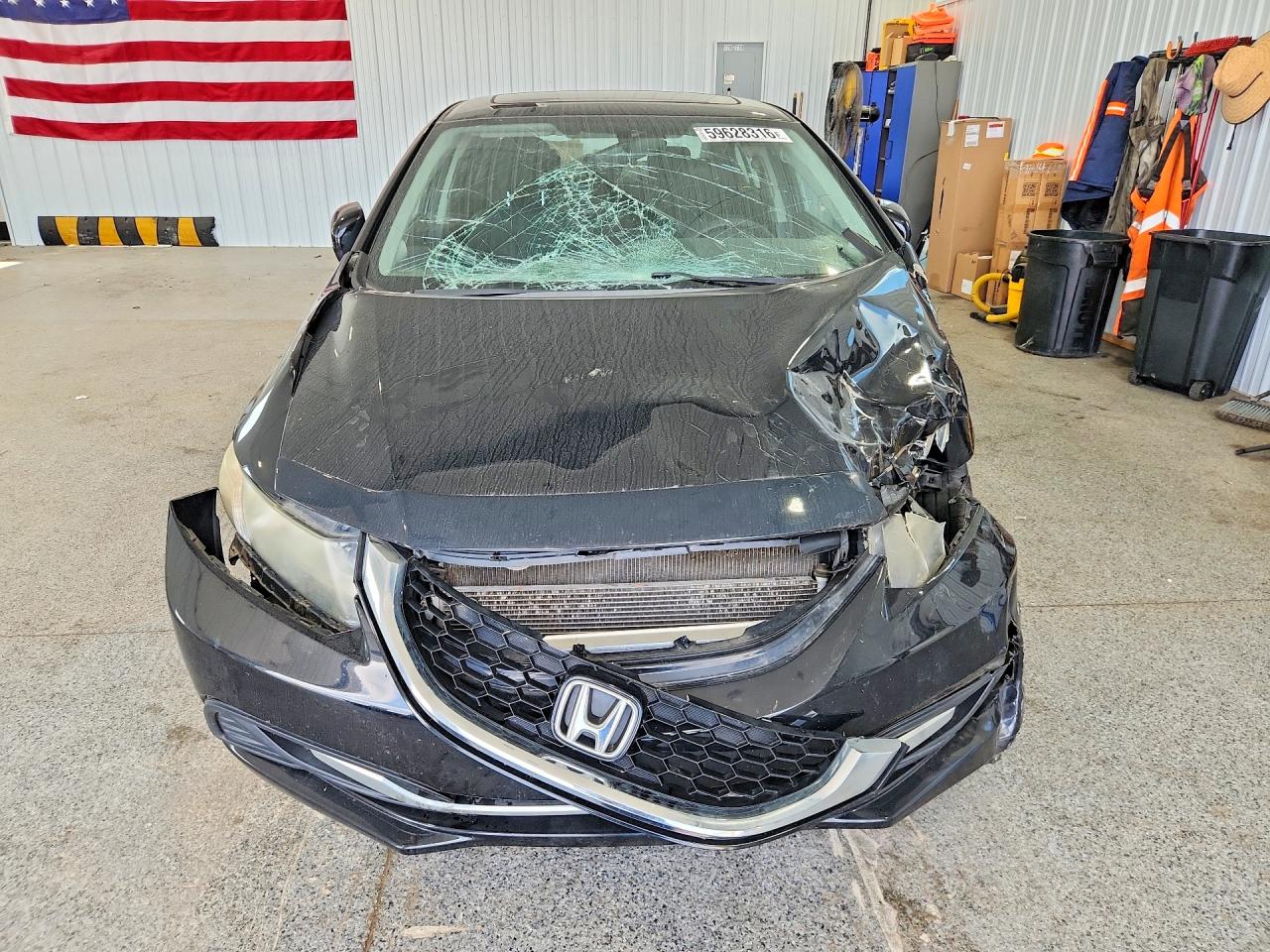 2015 Honda Civic Ex Black vin: 19XFB2F84FE229908