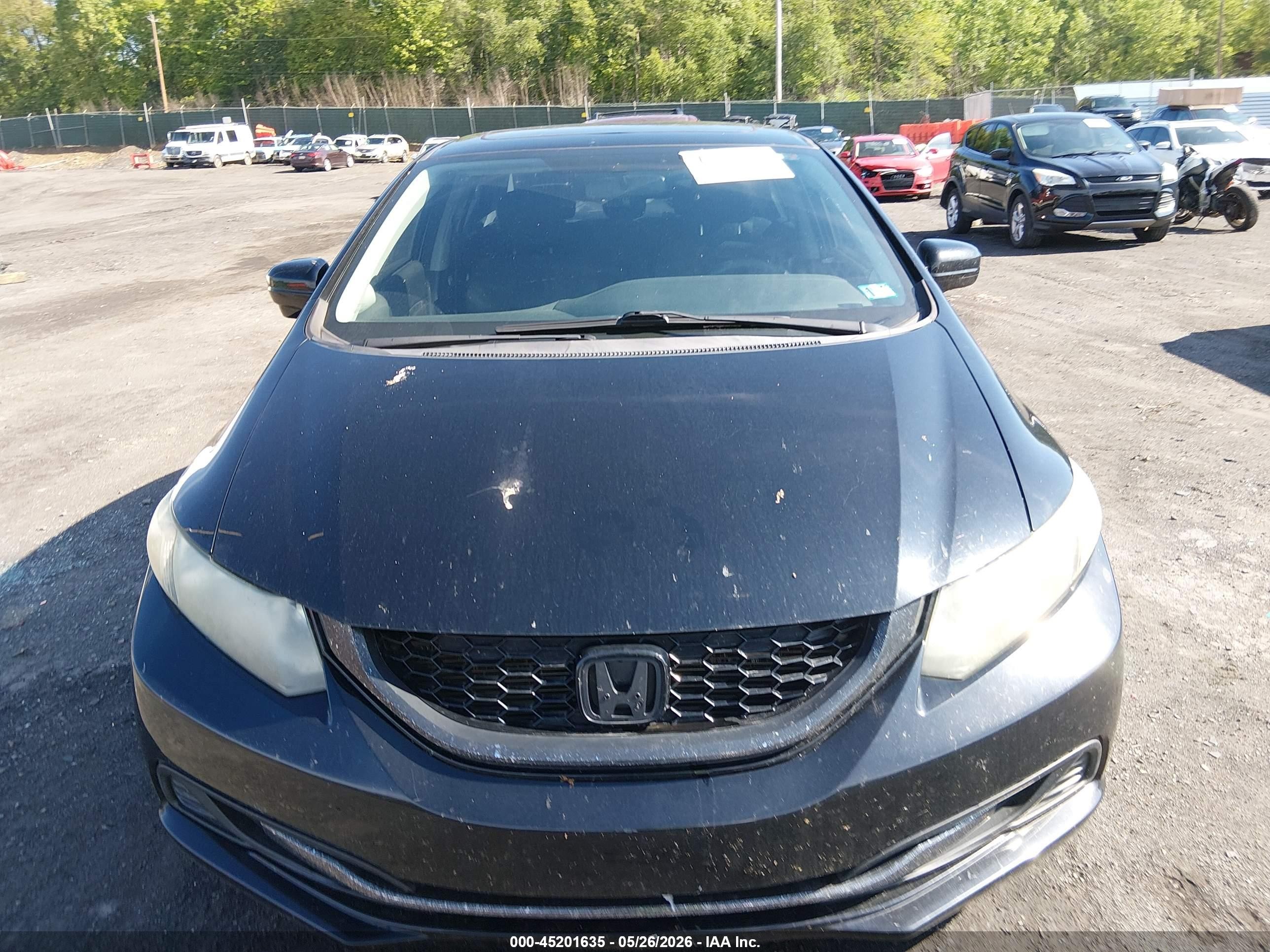 2015 Honda Civic Ex Black vin: 19XFB2F84FE256381