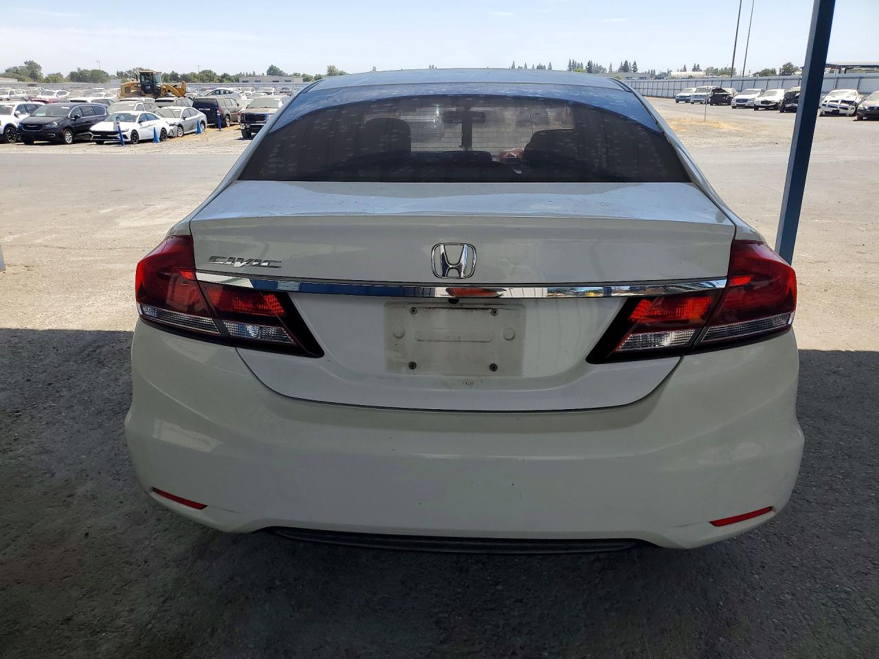 2015 Honda Civic Ex White vin: 19XFB2F84FE702304