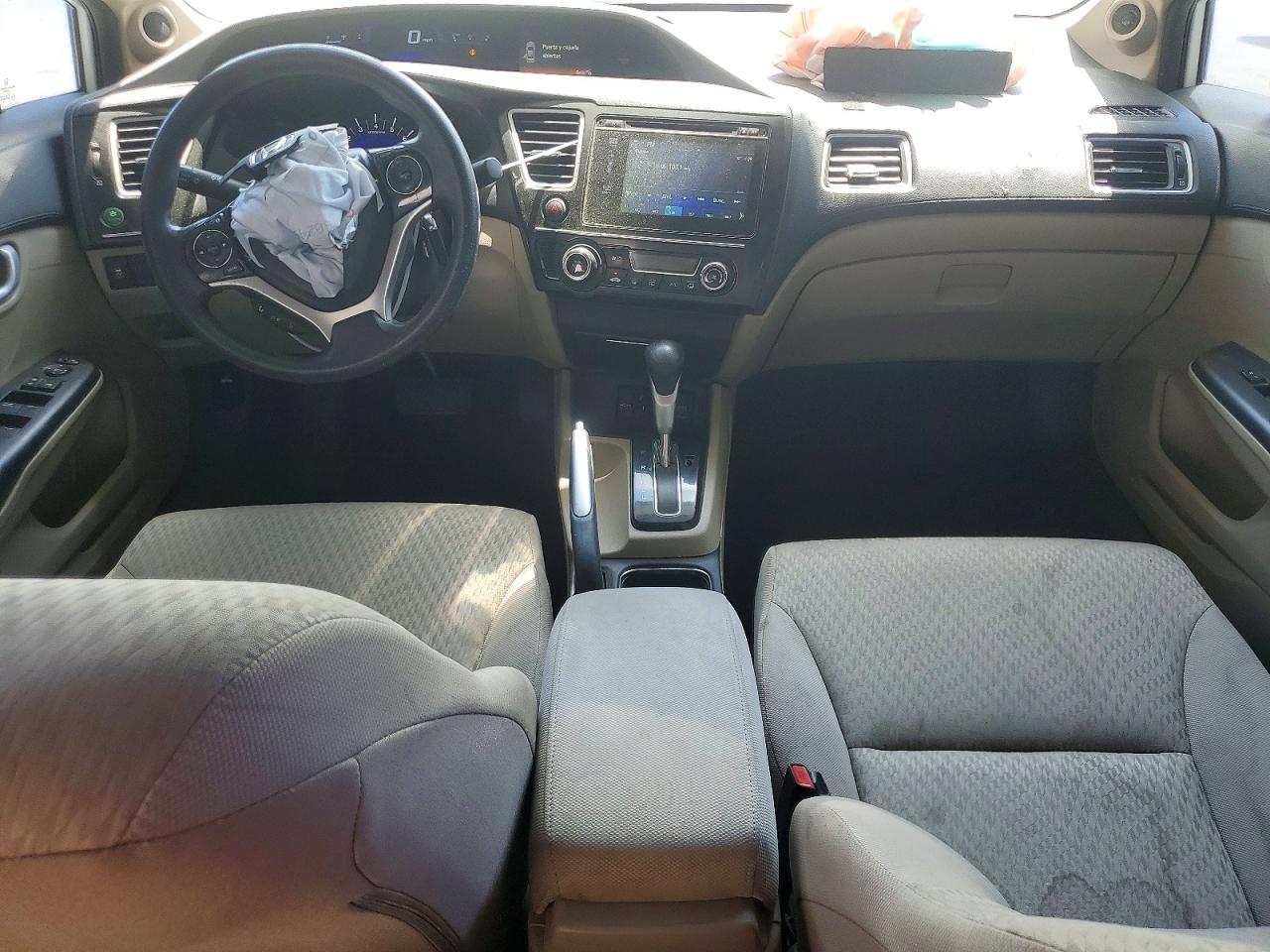 2015 Honda Civic Ex White vin: 19XFB2F84FE702304