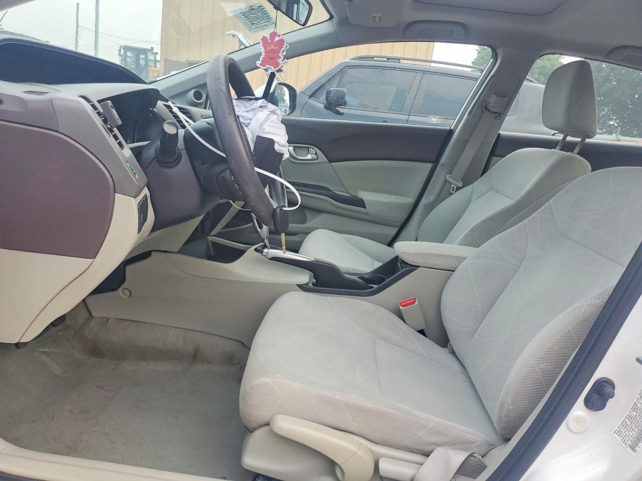 2012 Honda Civic Ex White vin: 19XFB2F85CE001573