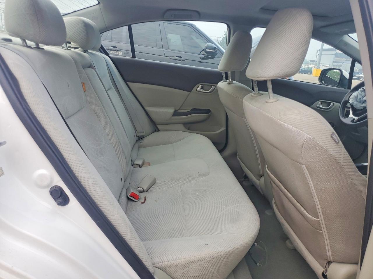 2012 Honda Civic Ex White vin: 19XFB2F85CE001573
