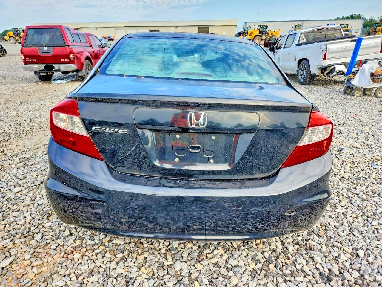 2012 Honda Civic Ex Black vin: 19XFB2F85CE035903