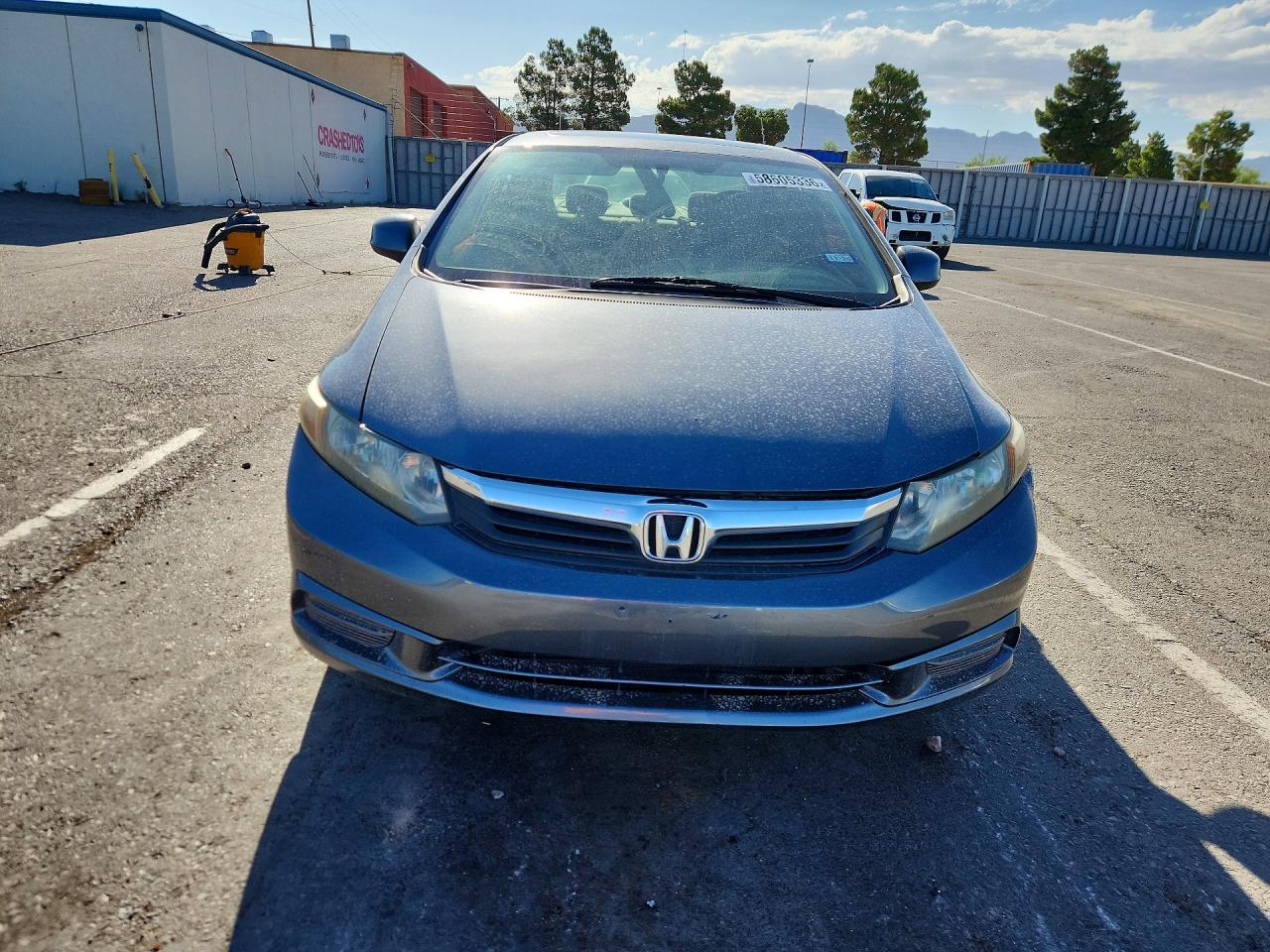 2012 Honda Civic Ex Gray vin: 19XFB2F85CE050028