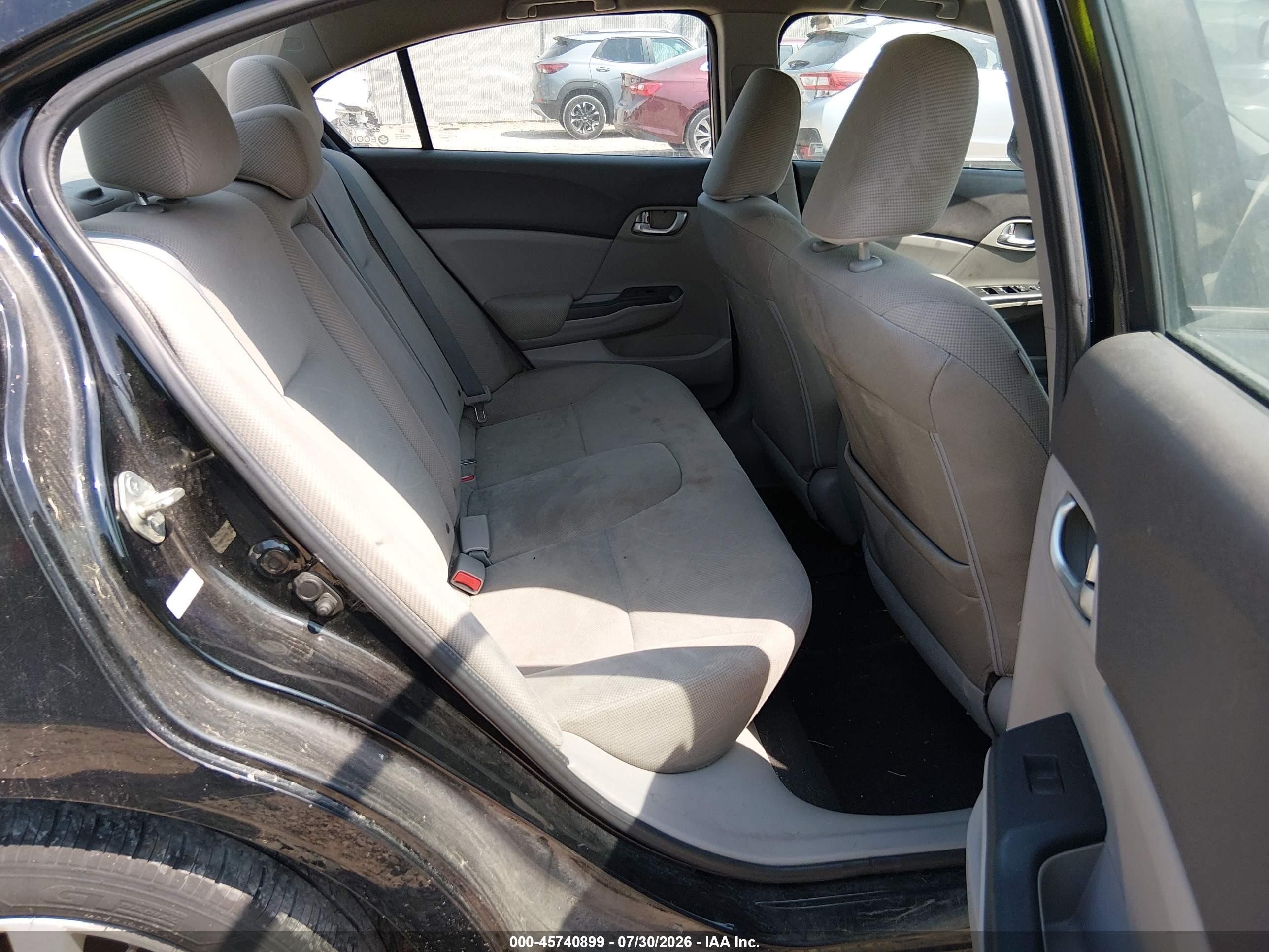 2012 Honda Civic Ex Black vin: 19XFB2F85CE081313