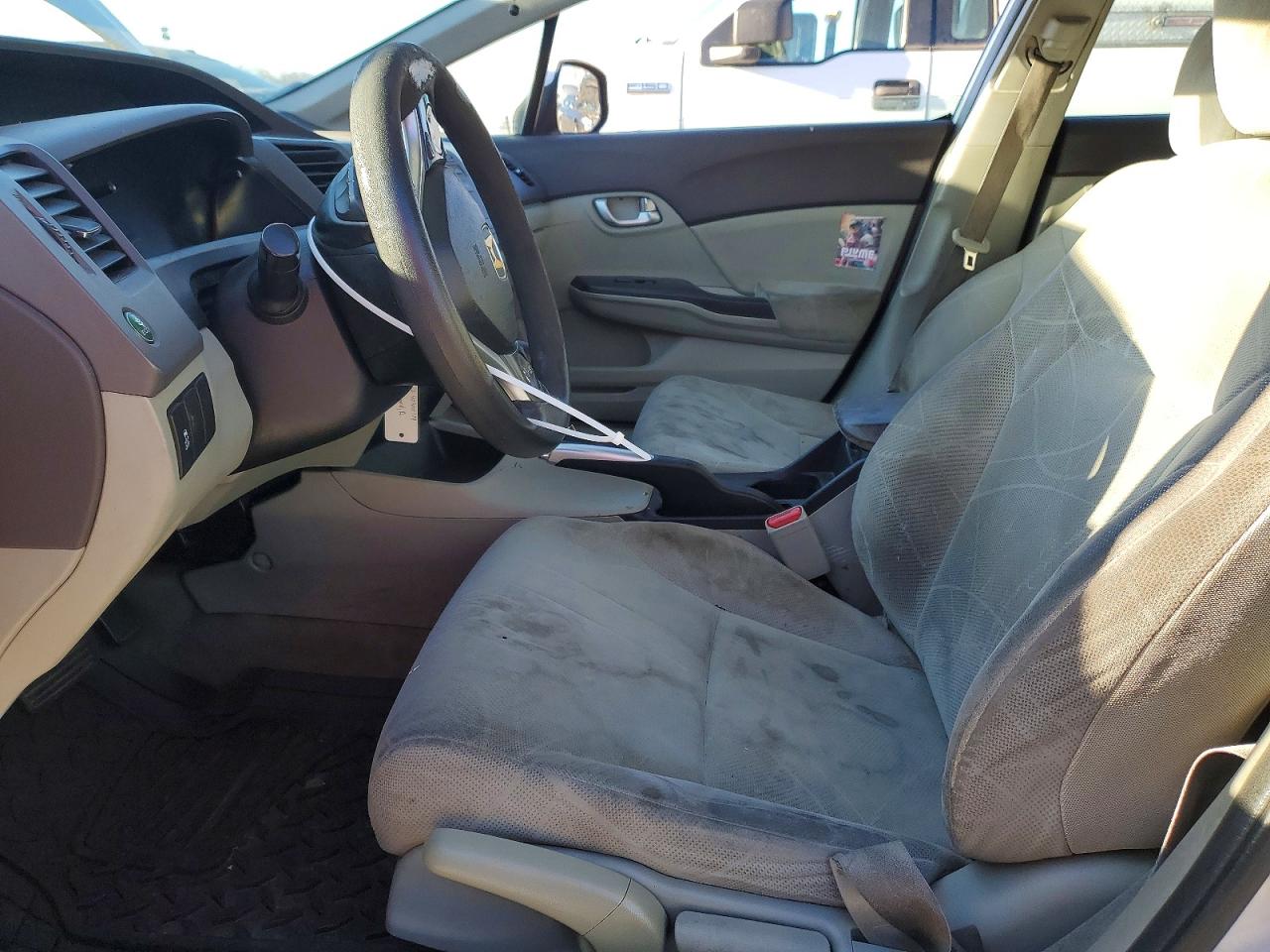 2012 Honda Civic Ex Silver vin: 19XFB2F85CE343816