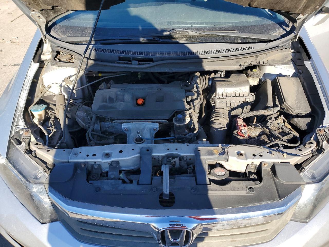 2012 Honda Civic Ex Silver vin: 19XFB2F85CE343816