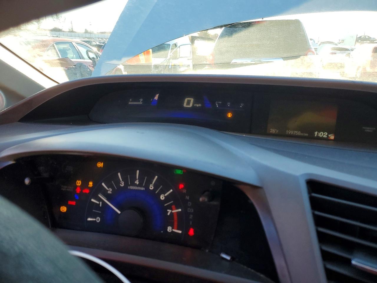 2012 Honda Civic Ex Silver vin: 19XFB2F85CE343816