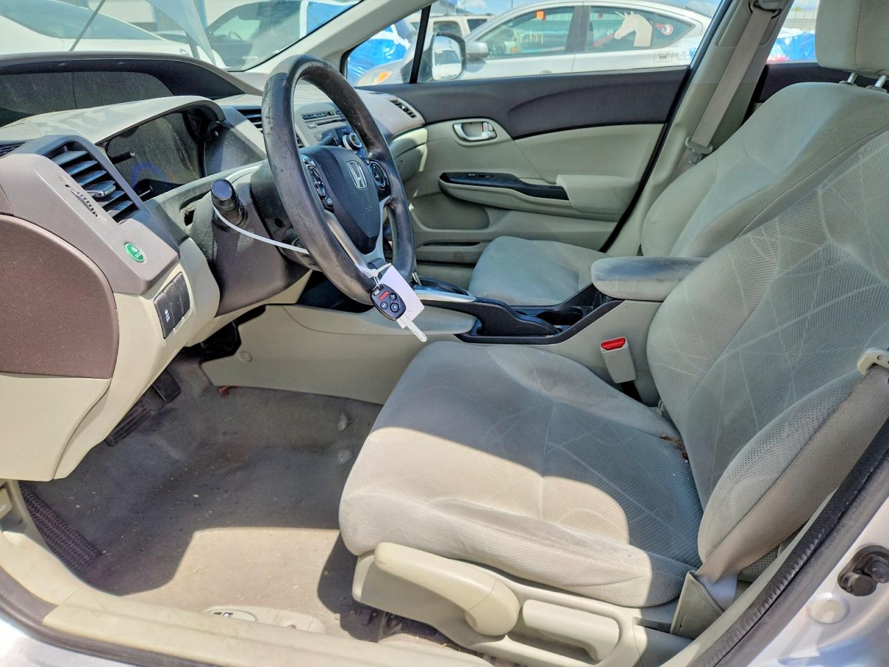 2012 Honda Civic Ex Silver vin: 19XFB2F85CE353441