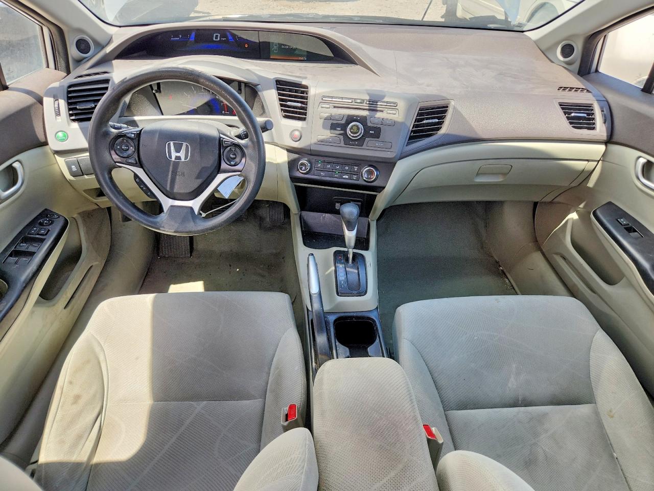 2012 Honda Civic Ex Silver vin: 19XFB2F85CE353441
