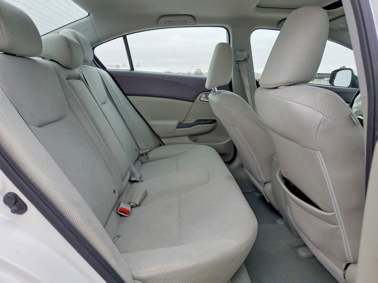 2012 Honda Civic Ex White vin: 19XFB2F85CE387895