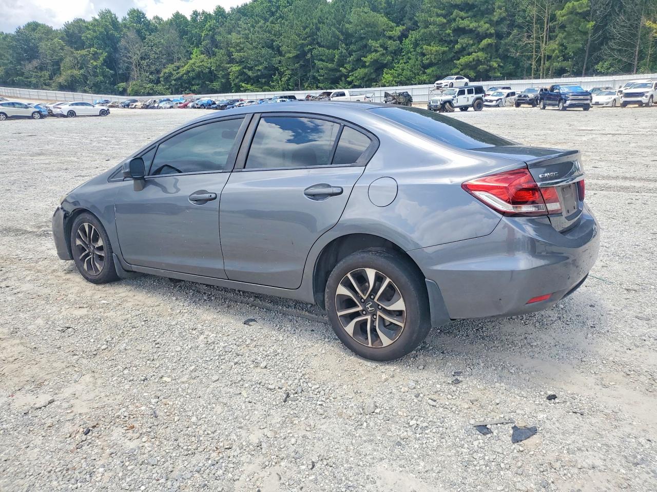 2013 Honda Civic Ex Серый vin: 19XFB2F85DE008119