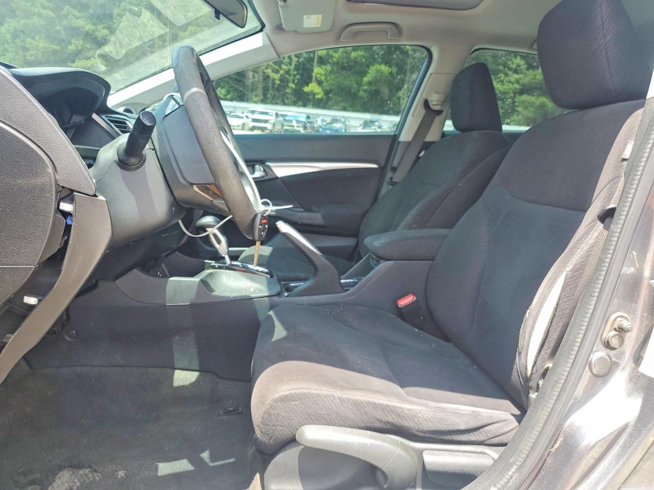 2013 Honda Civic Ex Серый vin: 19XFB2F85DE008119