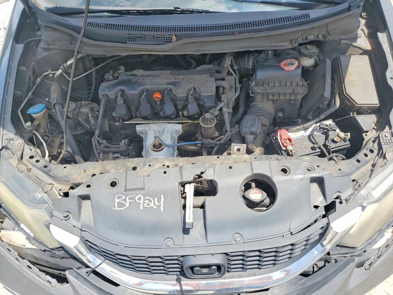 2013 Honda Civic Ex Серый vin: 19XFB2F85DE008119