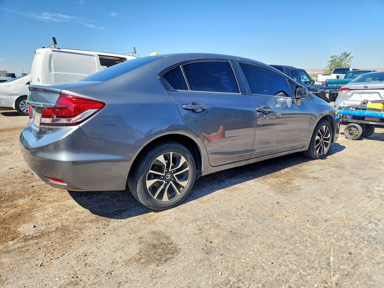 2013 Honda Civic Ex Black vin: 19XFB2F85DE052637