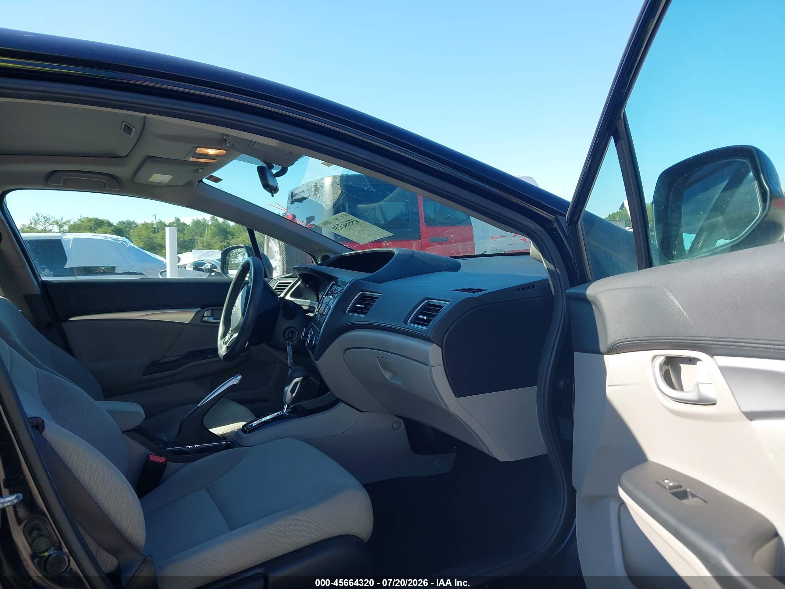 2013 Honda Civic Ex Black vin: 19XFB2F85DE055425