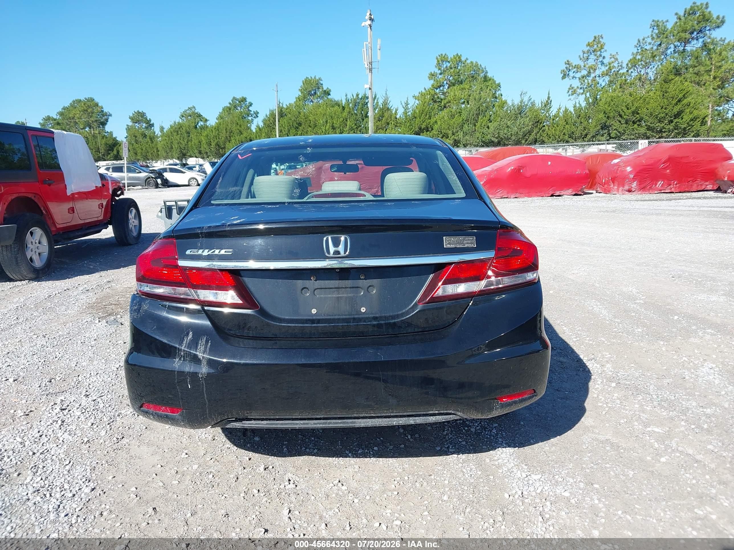 2013 Honda Civic Ex Black vin: 19XFB2F85DE055425