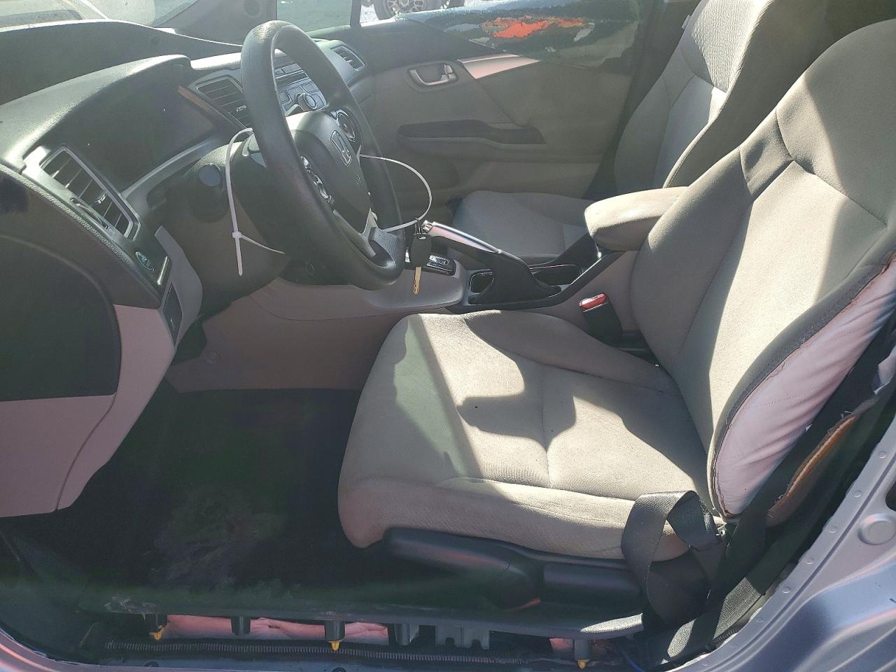 2013 Honda Civic Ex Silver vin: 19XFB2F85DE062620