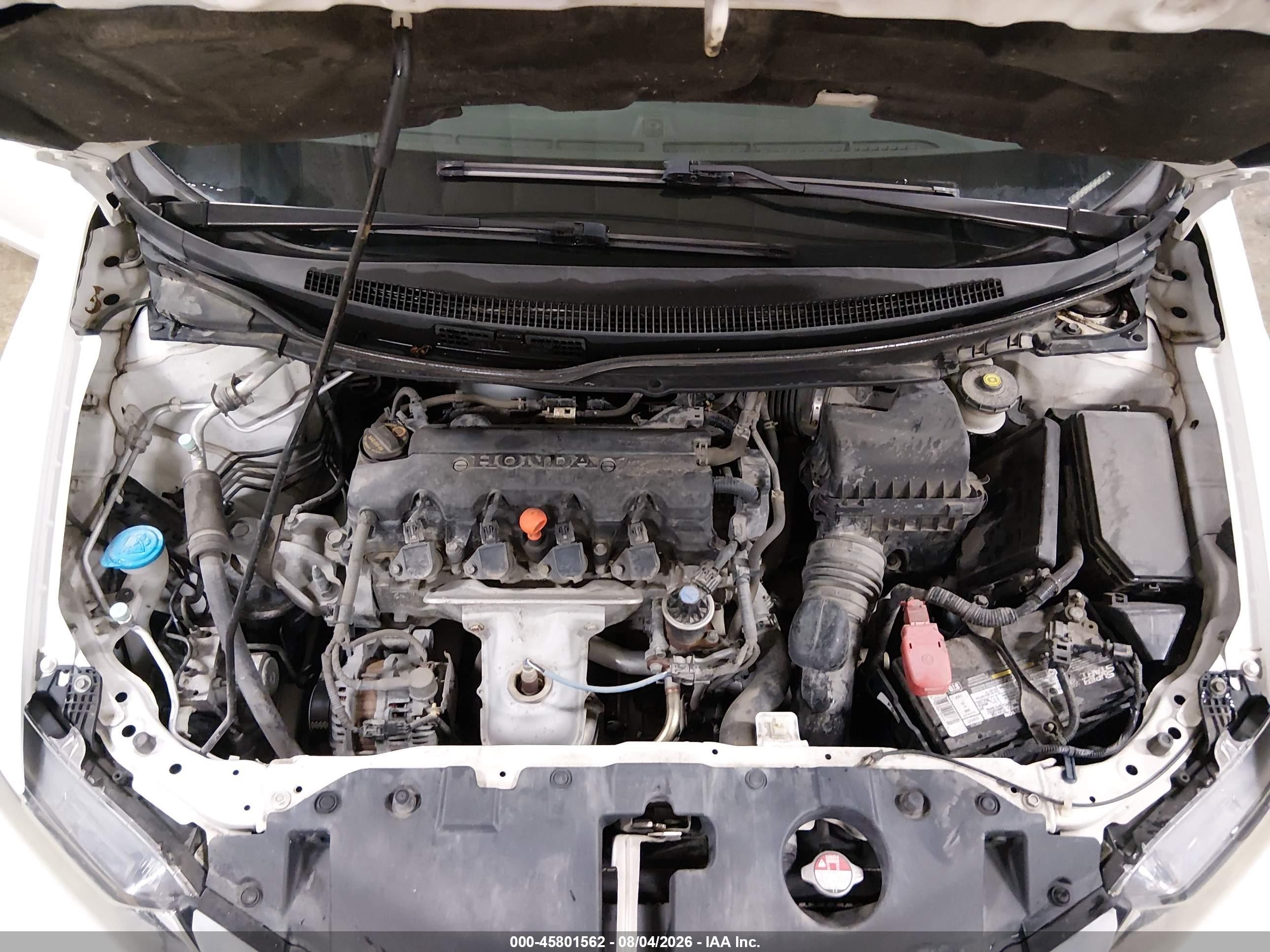 2013 Honda Civic Ex Белый vin: 19XFB2F85DE090921
