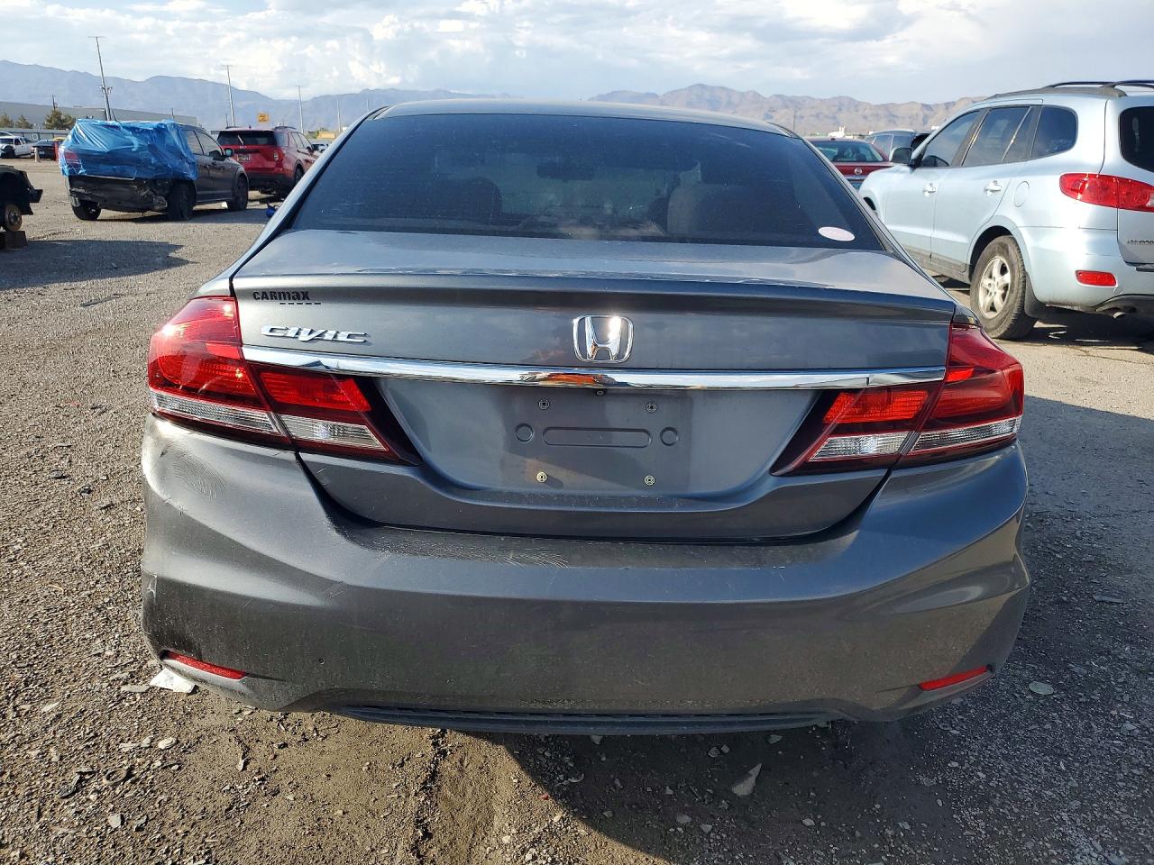 2013 Honda Civic Ex Silver vin: 19XFB2F85DE201578