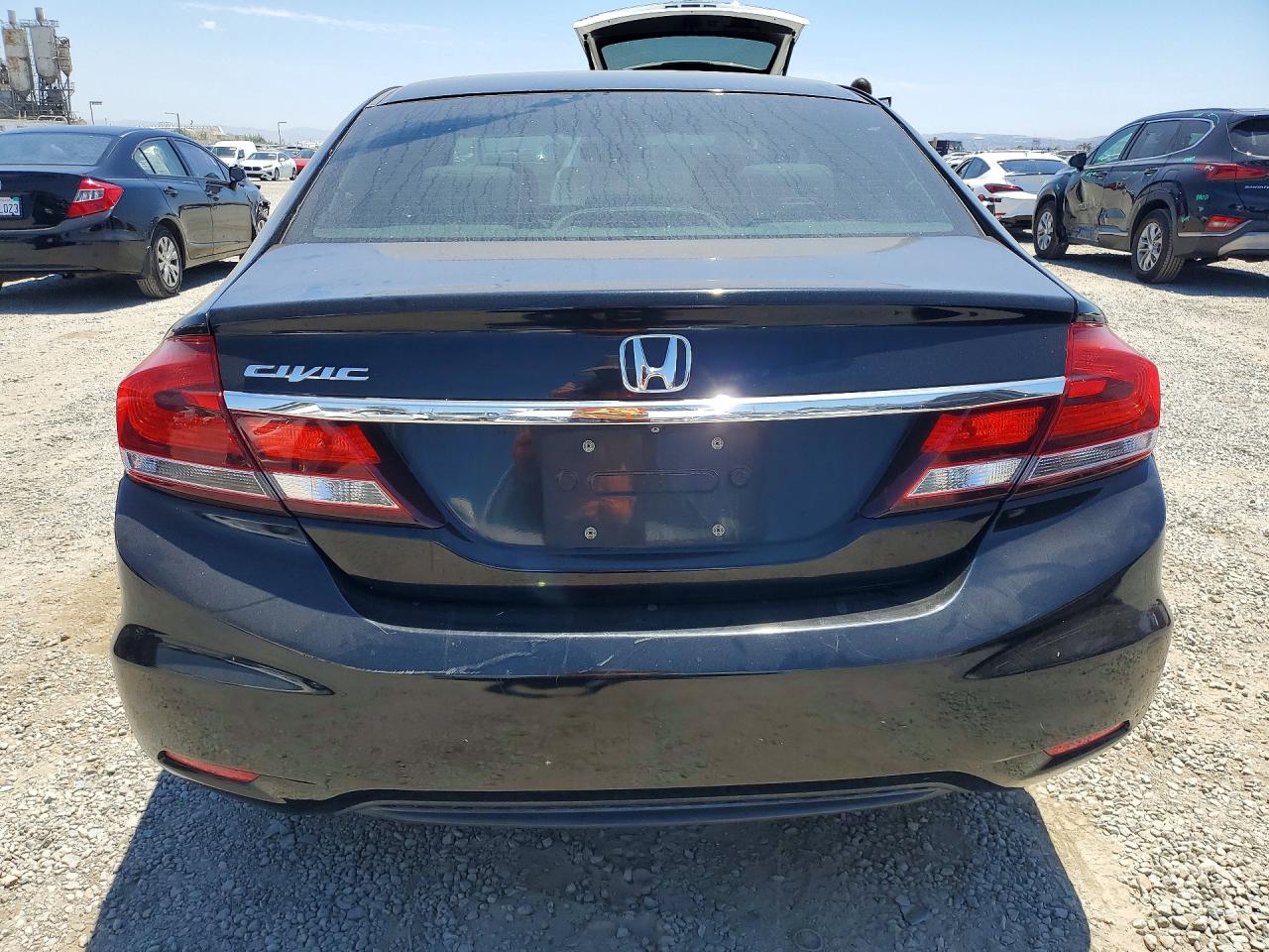 2013 Honda Civic Ex Black vin: 19XFB2F85DE221524