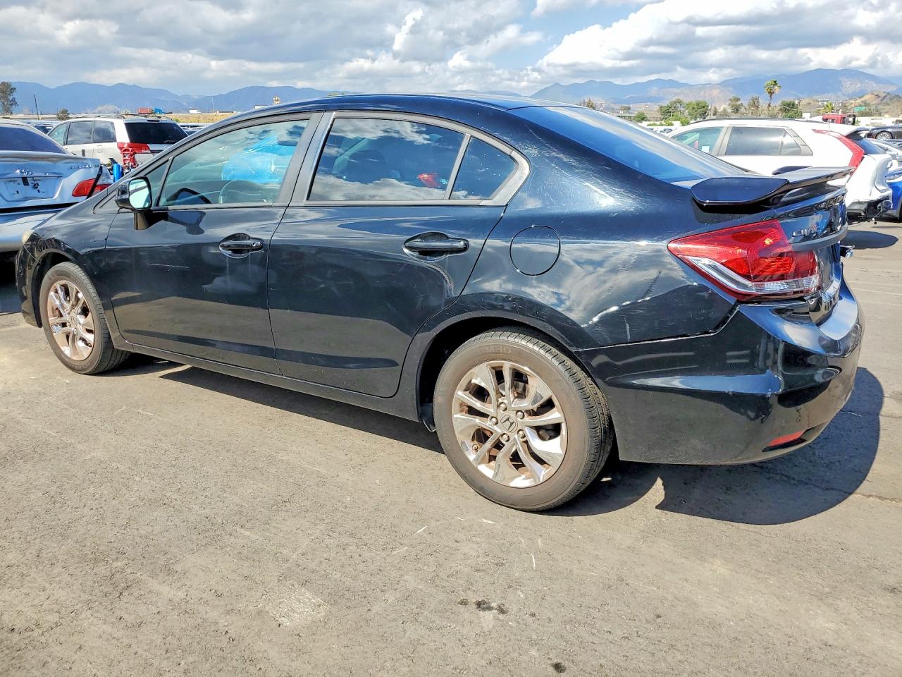 2013 Honda Civic Ex Black vin: 19XFB2F85DE234435
