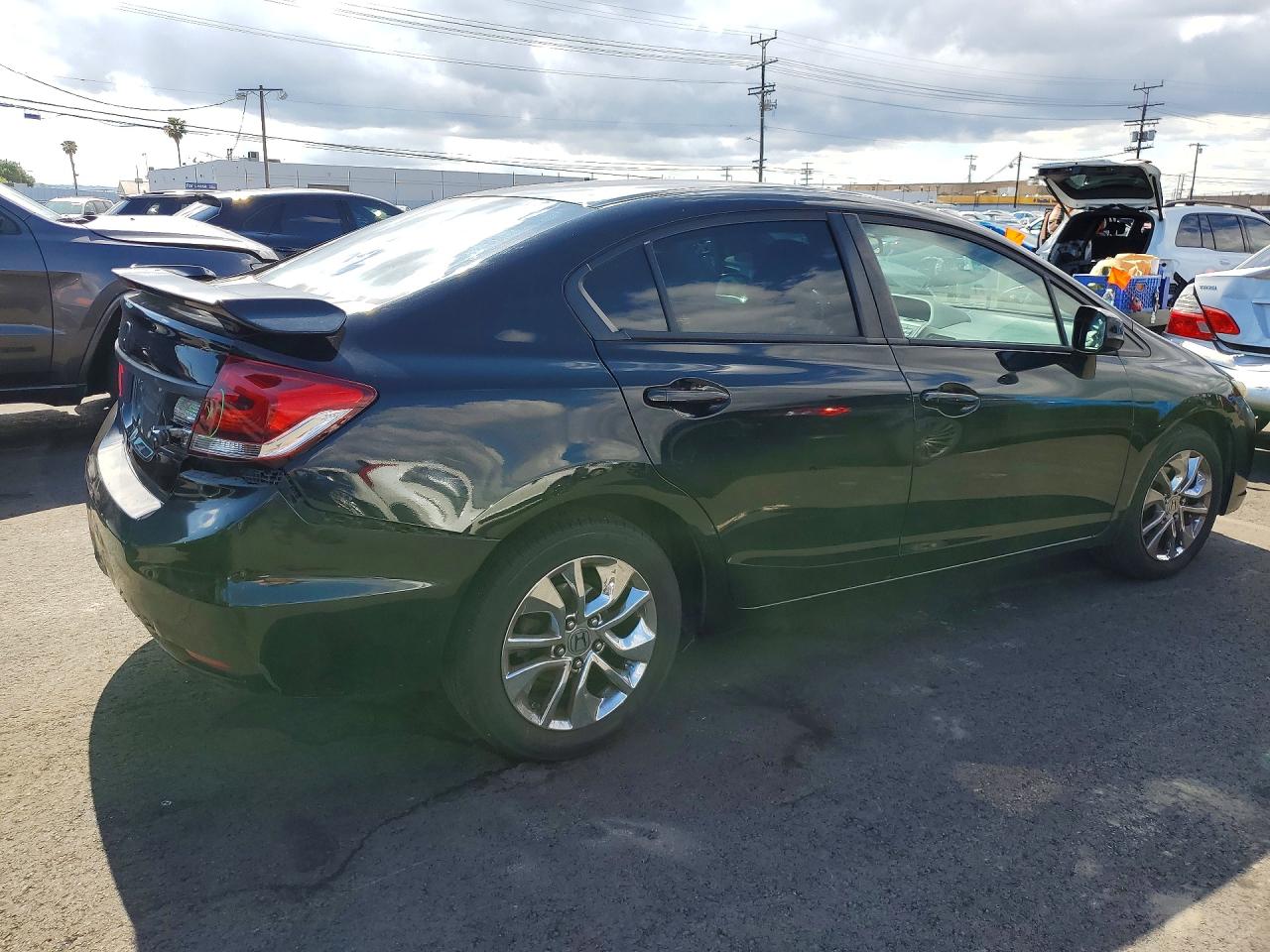 2013 Honda Civic Ex Black vin: 19XFB2F85DE234435