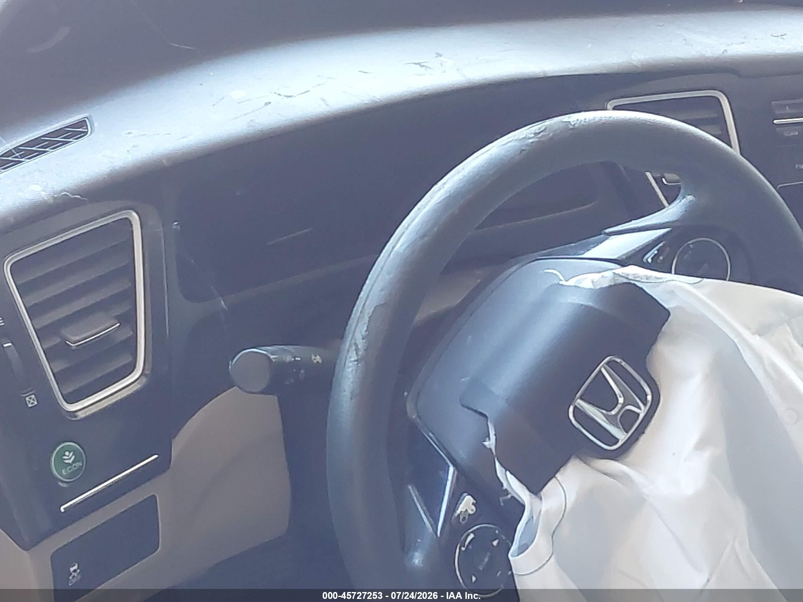 2013 Honda Civic Ex Белый vin: 19XFB2F85DE249680