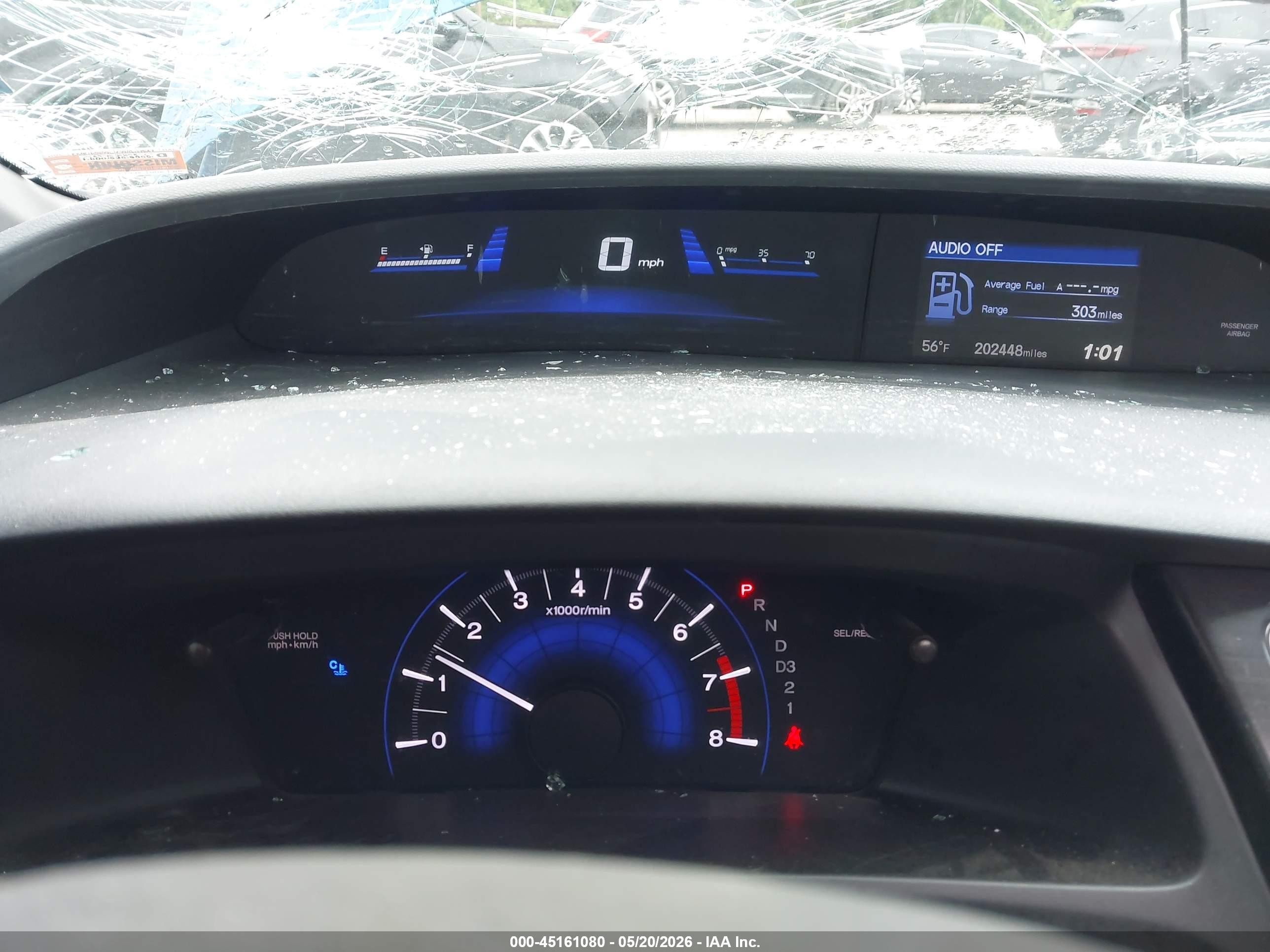2013 Honda Civic Ex Blue vin: 19XFB2F85DE251266