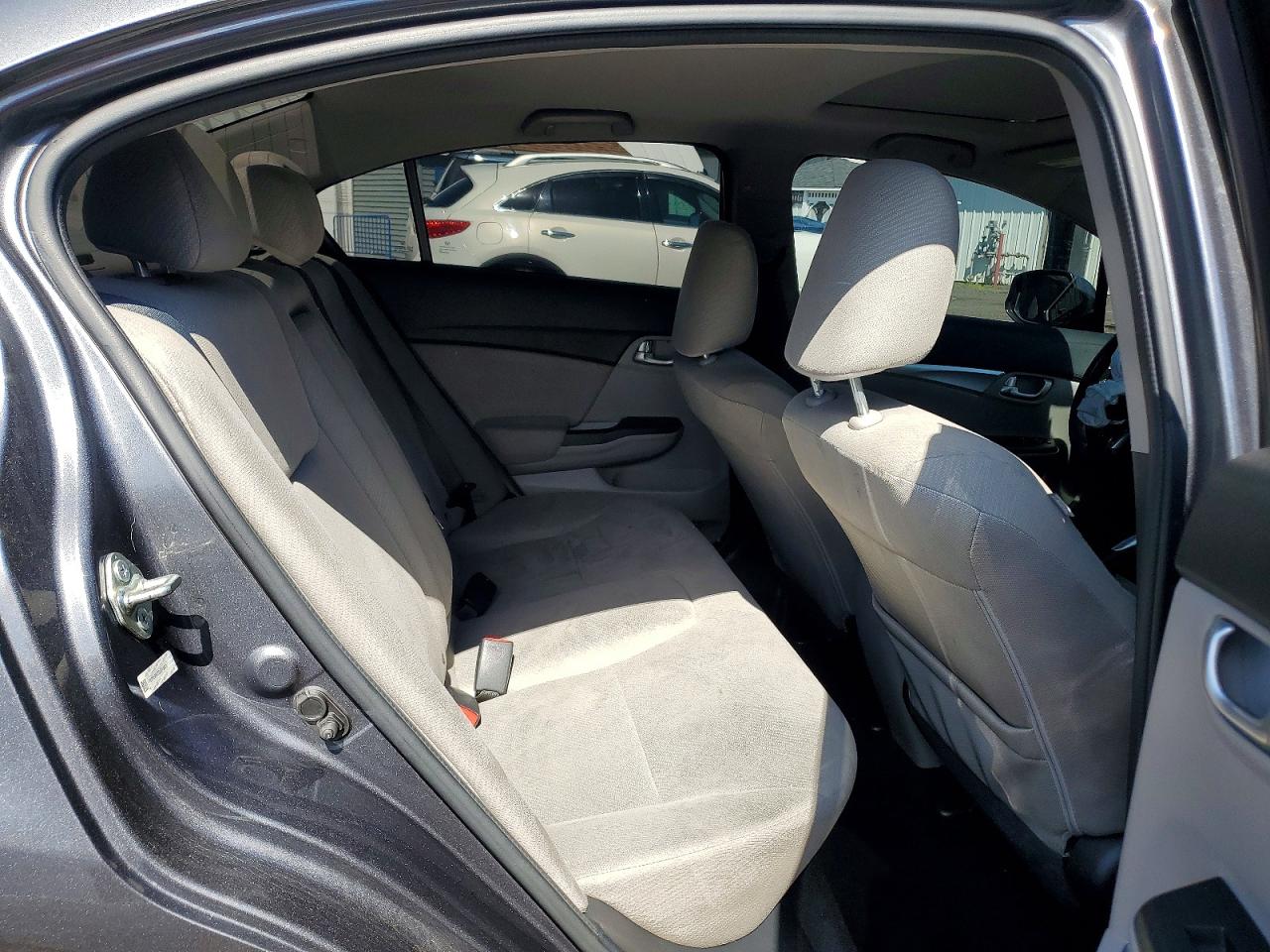 2013 Honda Civic Ex Gray vin: 19XFB2F85DE275423