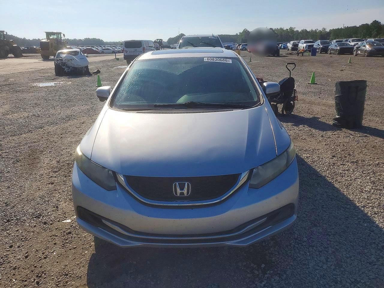 2014 Honda Civic Ex Серебряный vin: 19XFB2F85EE001009