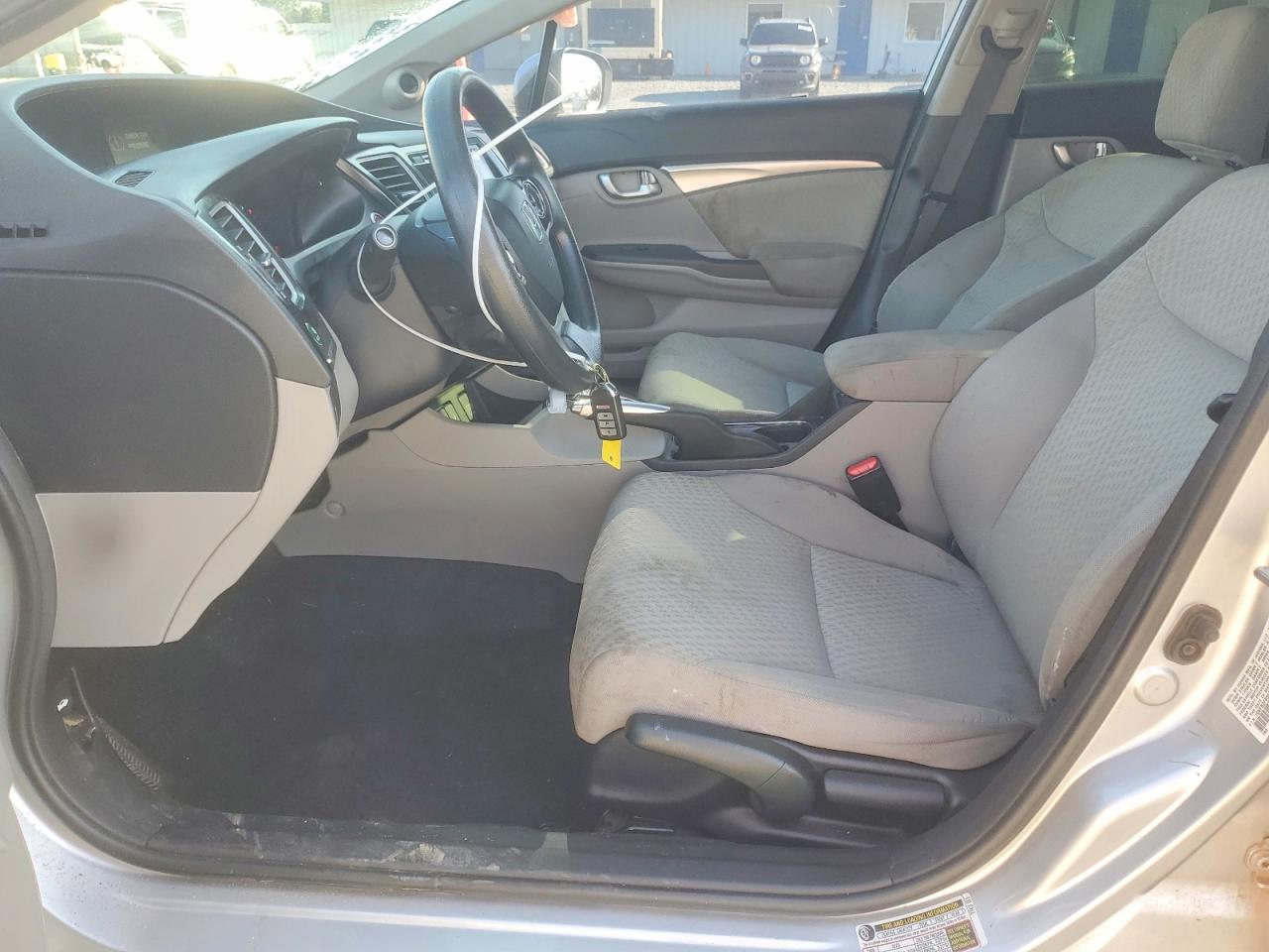 2014 Honda Civic Ex Серебряный vin: 19XFB2F85EE001009