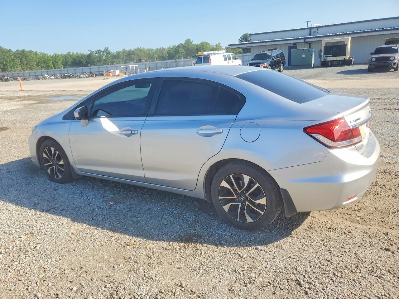 2014 Honda Civic Ex Серебряный vin: 19XFB2F85EE001009