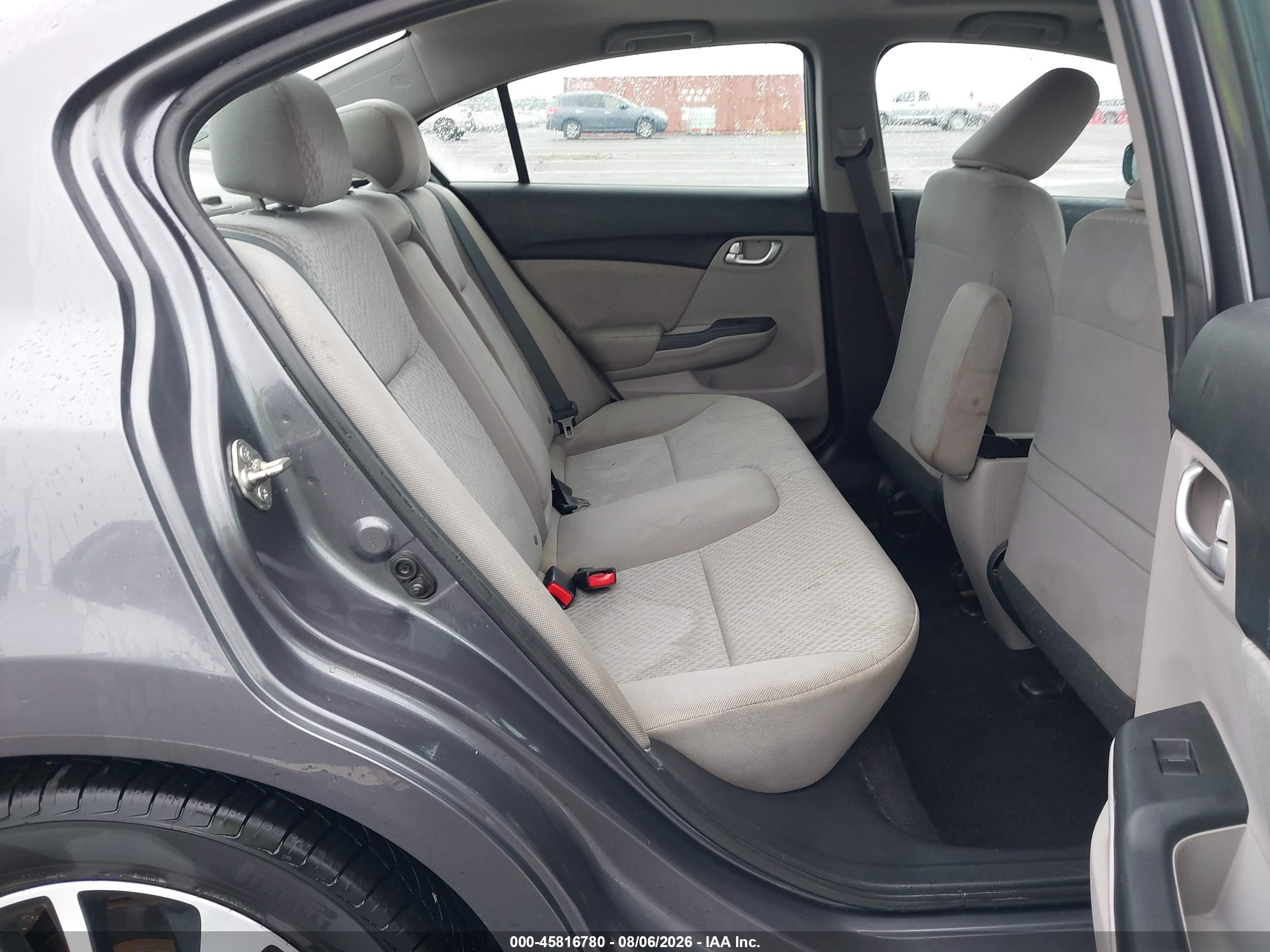 2014 Honda Civic Ex Gray vin: 19XFB2F85EE005934