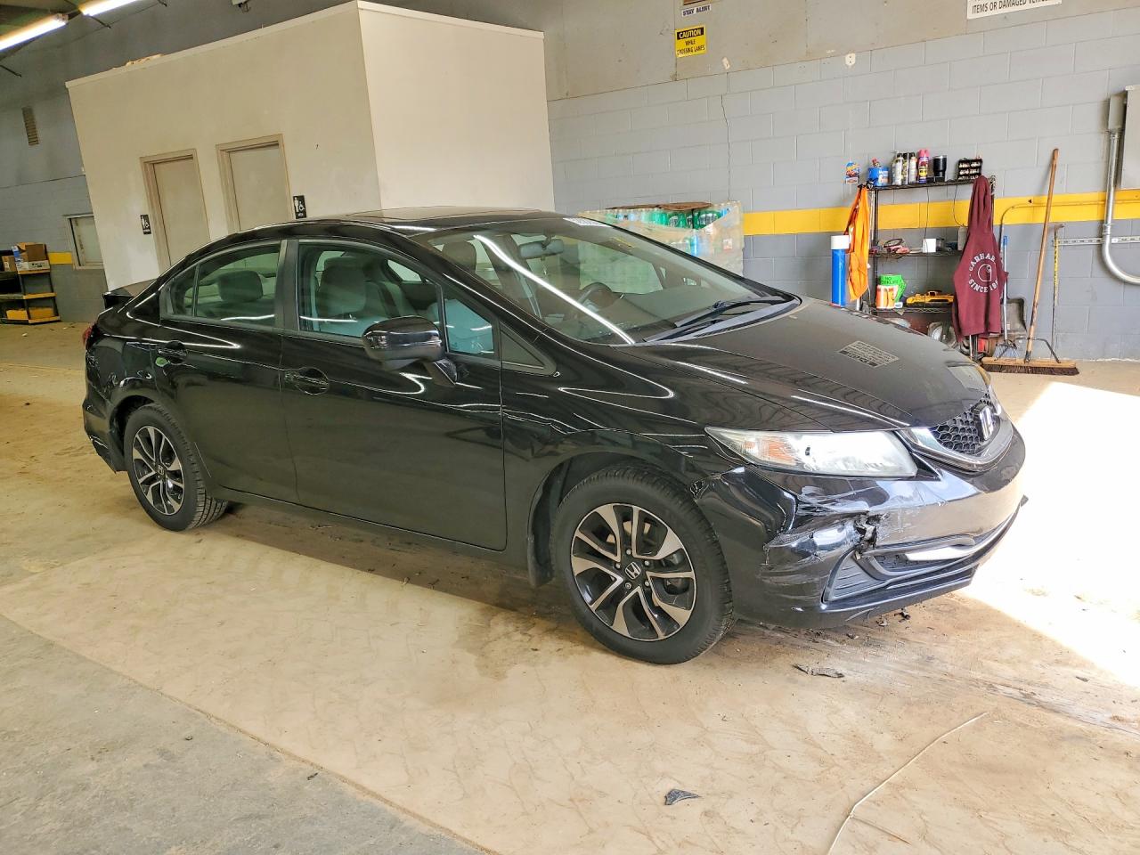 2014 Honda Civic Ex Black vin: 19XFB2F85EE010034