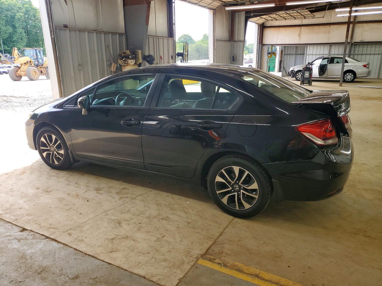 2014 Honda Civic Ex Black vin: 19XFB2F85EE010034